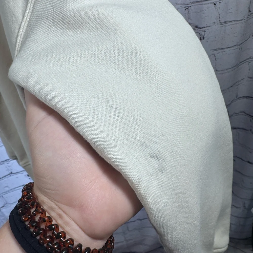 Zara Rolling Stones Cream Sweater